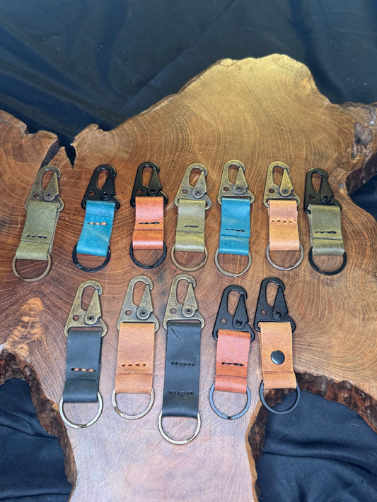 porte clé mousqueton fait main