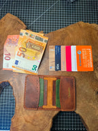 Porte-carte pliable style ethnique