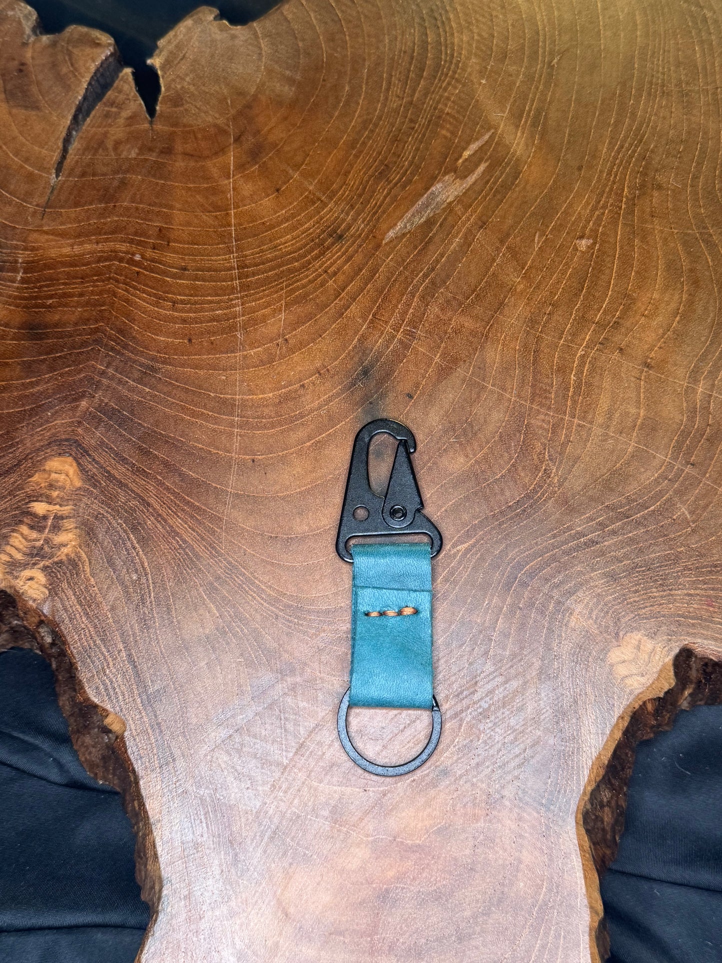 porte clé mousqueton fait main