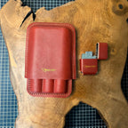 Handmade cigar cases