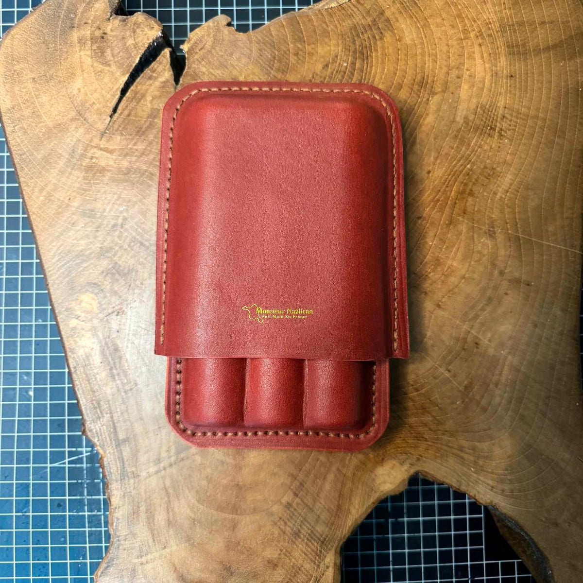 Handmade cigar cases
