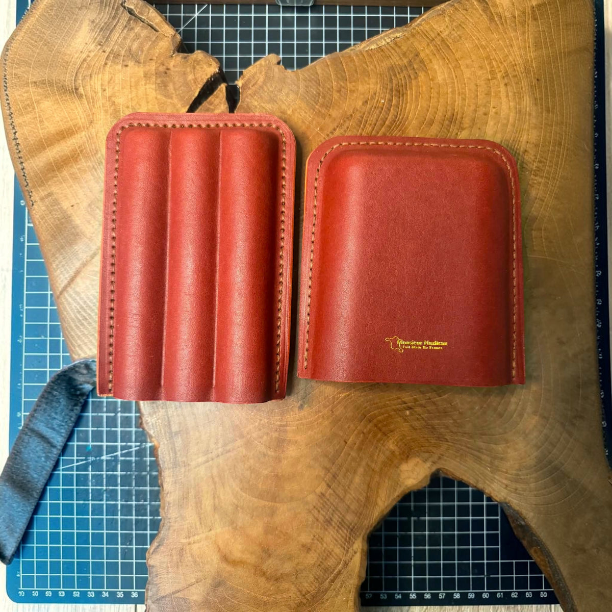 Handmade cigar cases