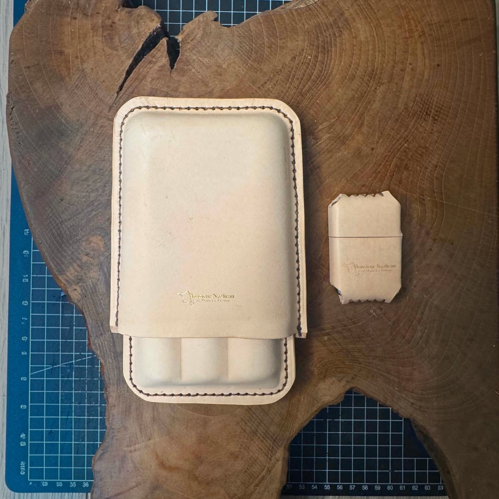 Handmade cigar cases
