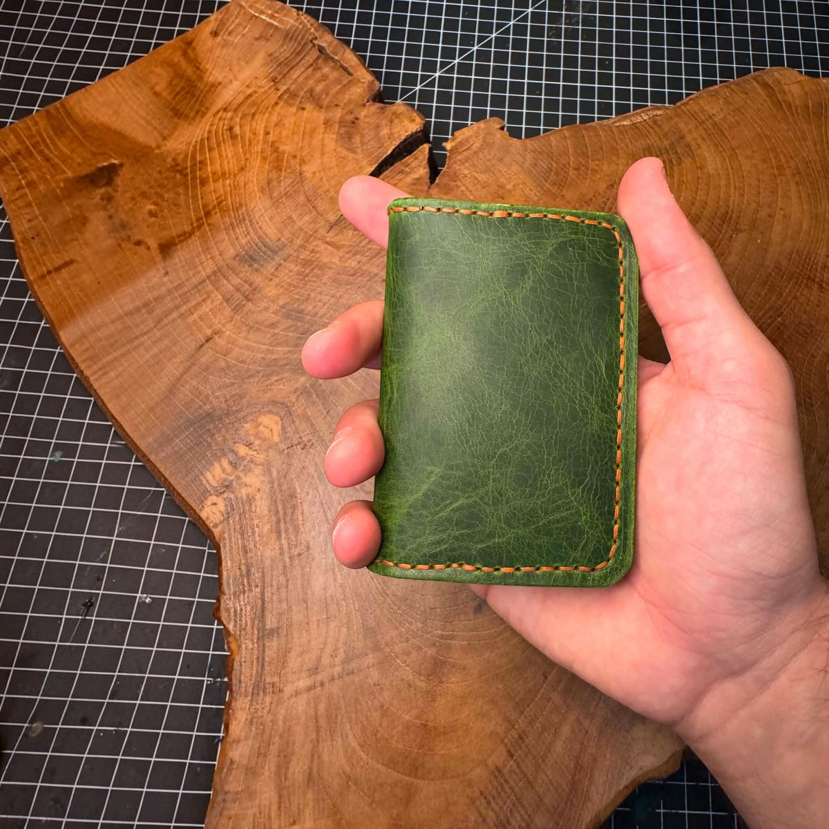 Porte-carte pliable style ethnique