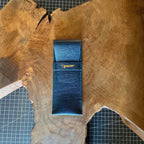Porte-stylos en cuir fait main