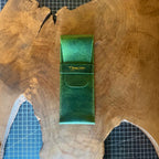 Porte-stylos en cuir fait main